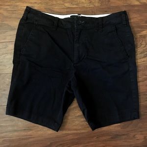 Black Hollister Skinny Beach Prep Shorts